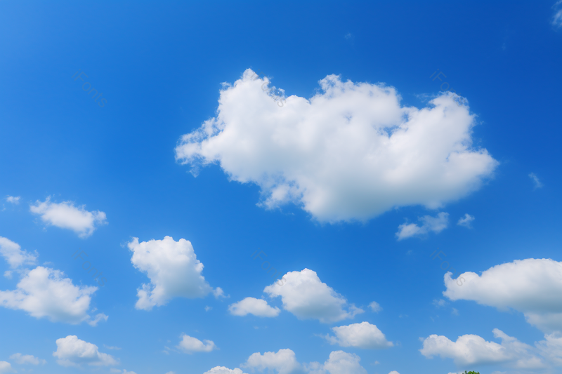 夏季晴天蓝天白云高清素材,高清,摄影图,摄影图片,图片大全,摄影图免费下载